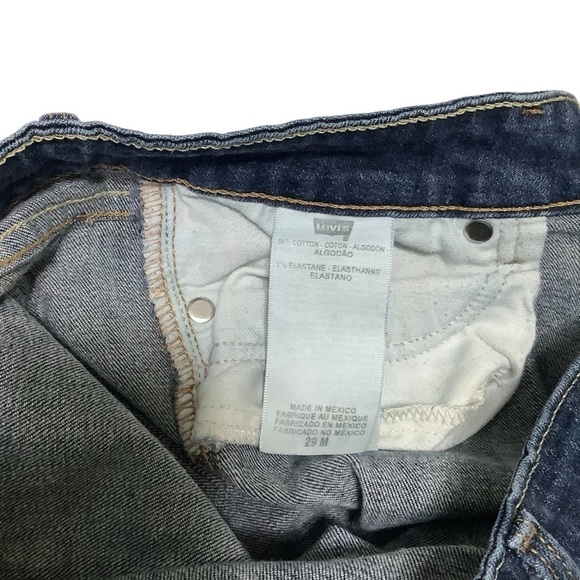 Levi’s Slight Curve Skinny Jeans Sz 8 Medium Blue Wash - Picture 6 of 8